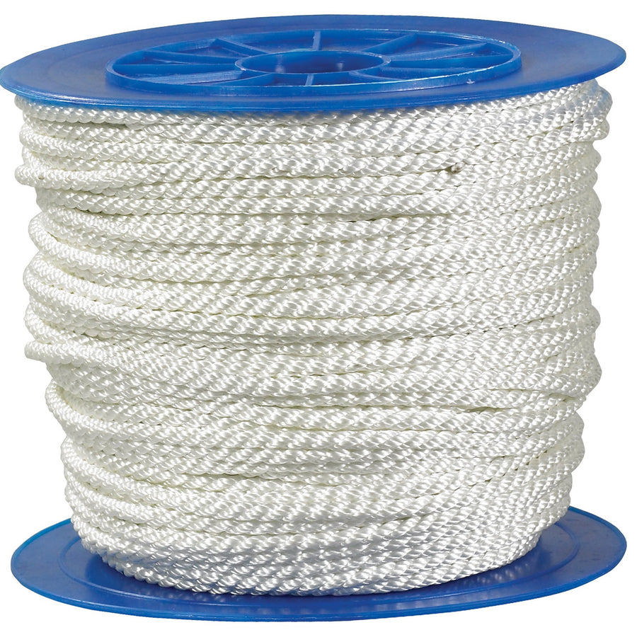 1/4 in x 600 ft 1480 lb White Nylon Rope TWR124