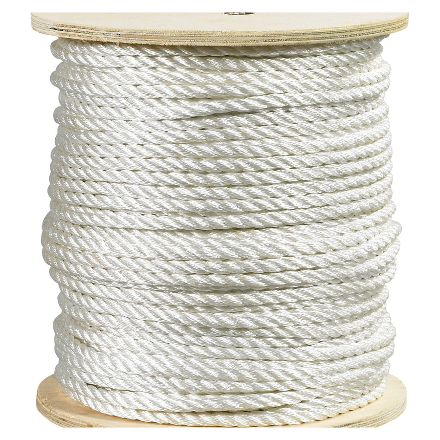 1/4 in x 600 ft 1320 lb White Twisted Polyester Rope 1/Case TWR136