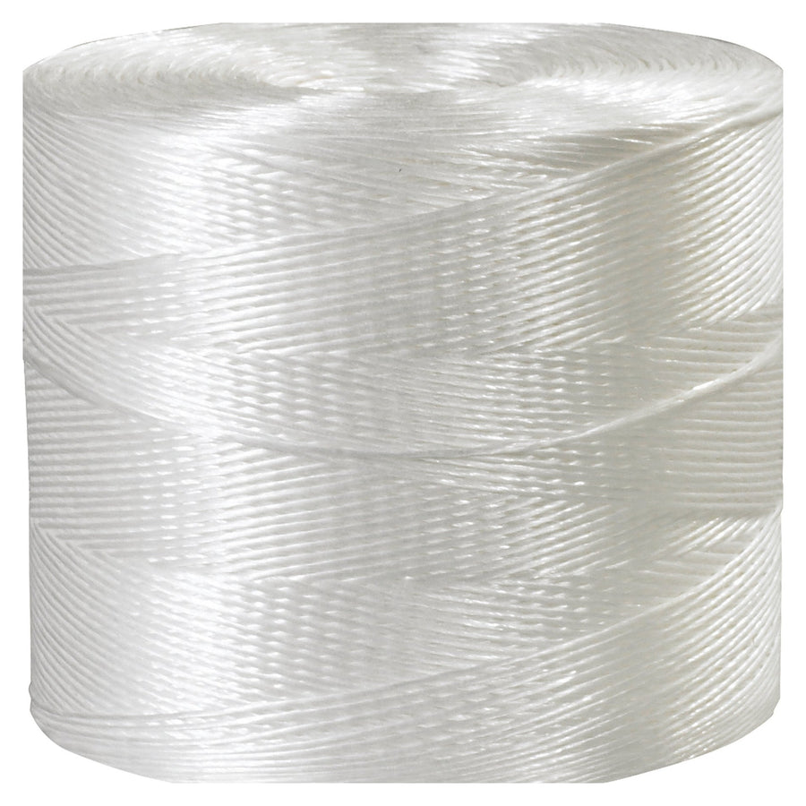 10500 ft 110 lb White Polypropylene Tying Twine Case TWT1050
