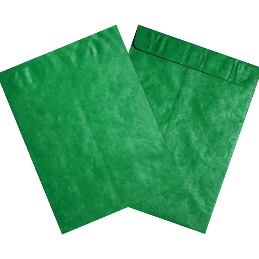 12x15.5 Green Self-Seal Tyvek Envelopes 100/Case TYC1215G - alias listing