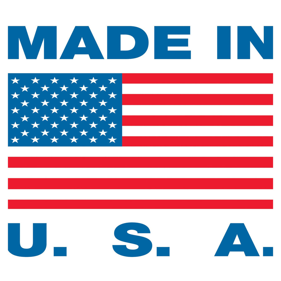1x1 Made in USA Labels 500/Roll USA302