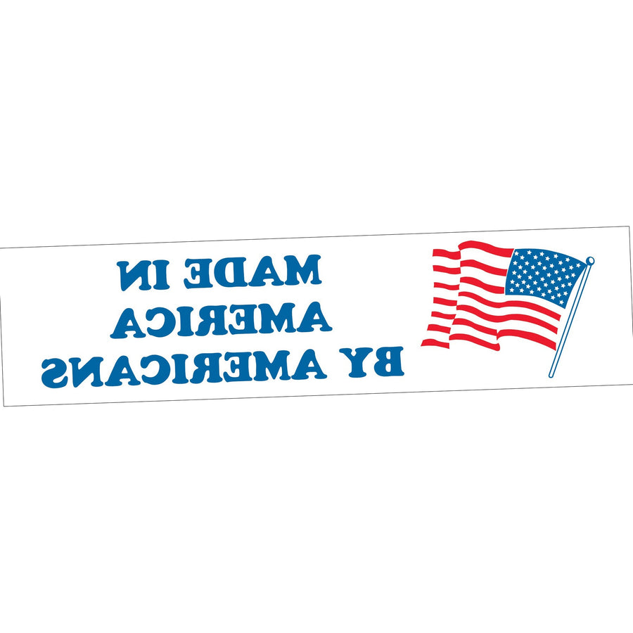 2x8 Made in America Labels Semi-Gloss Paper 500/Roll USA501 - alias listing