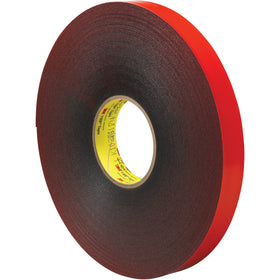Industrial-grade 3M 4611 VHB very high bond tape engineered for permanent metal-to-metal bonding prior to paint processing. Gray 45 mil acrylic foam core with acrylic adhesive delivers non-removable, anti-vibration adhesion across extreme temperatures (-31°F to 300°F) and resists moisture, UV, and solvents. One roll per case; ready for your packing line dispenser.