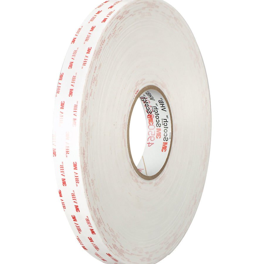 1/2 in x 5 yd White VHB™ 4930 Foam Tape VHB493012R