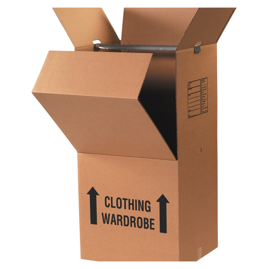 20x20x45 ECT-48 Wardrobe Packing Boxes 3/Case WARDCOMBO