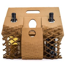 Hexpand 3 Bottle Corrugated Wine Shipper Insert