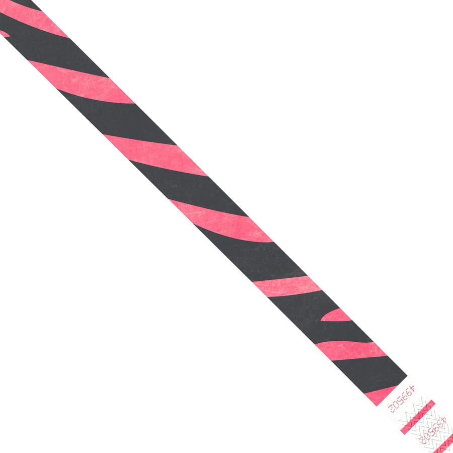 3/4 x 10 in Pink Tyvek Wristbands 500/Case WR108PK