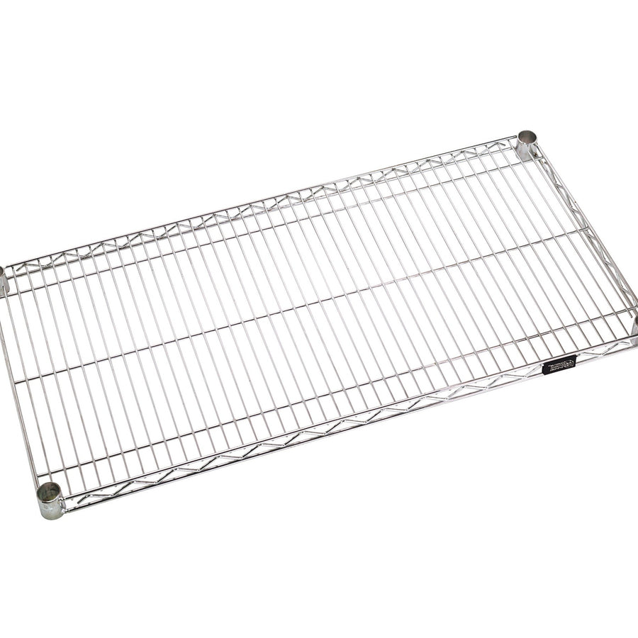 72x24 650 lb Chrome Wire Shelf WS7224