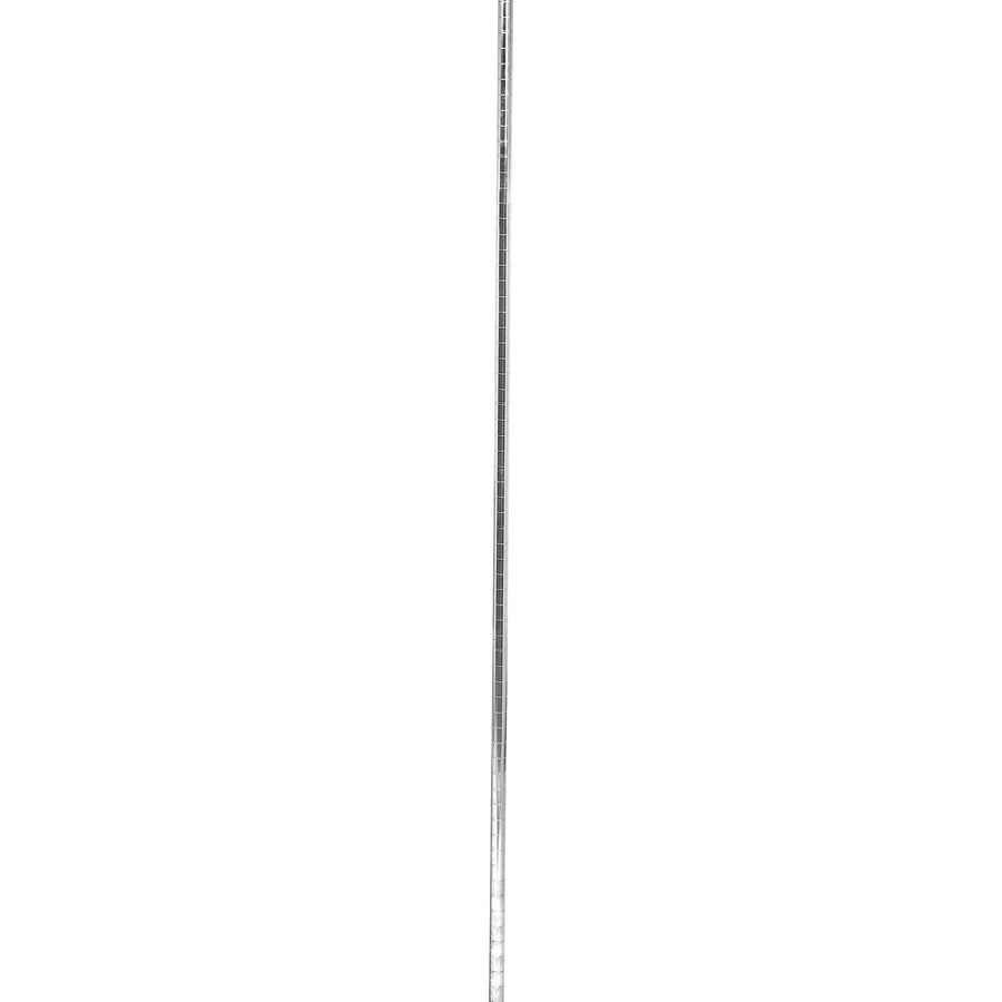 86 in Chrome Poles for Wire Shelving 4/Case WSP864