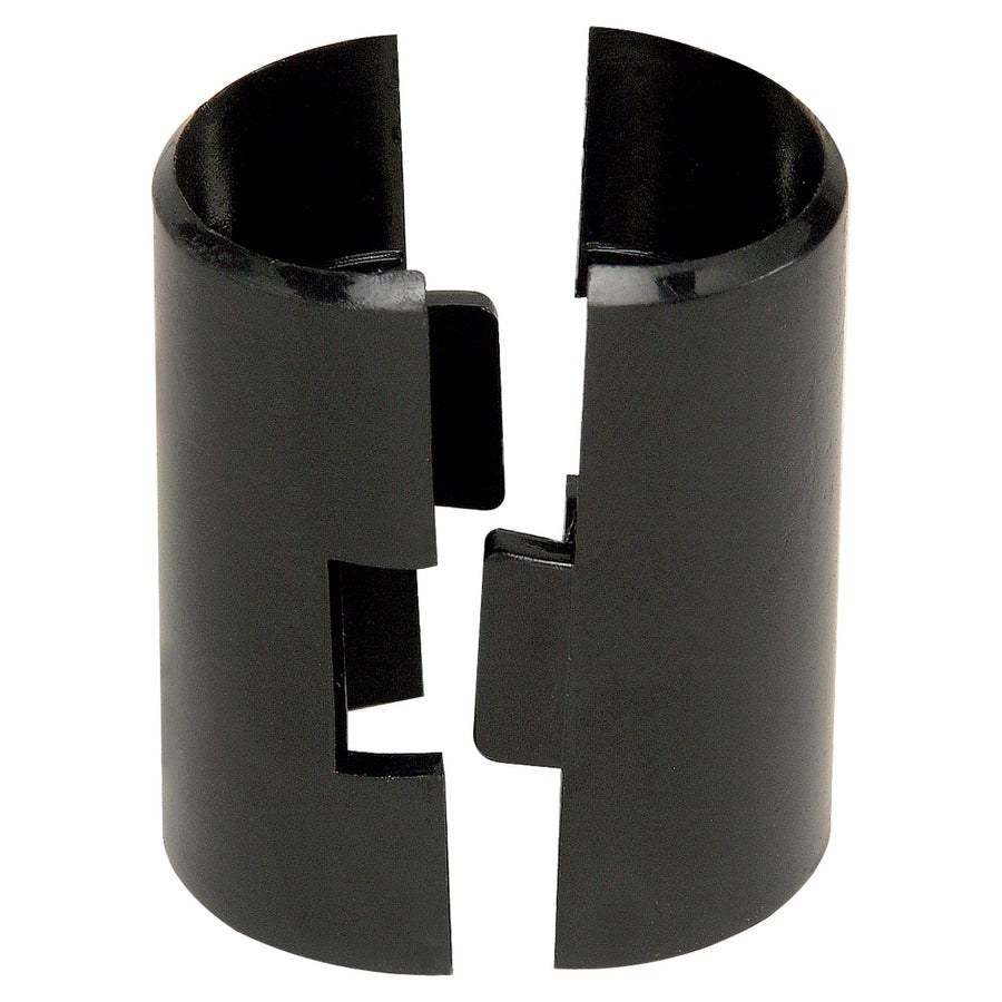 Black Plastic Wire Shelving Split Sleeves 4/Case WSSLEEVE