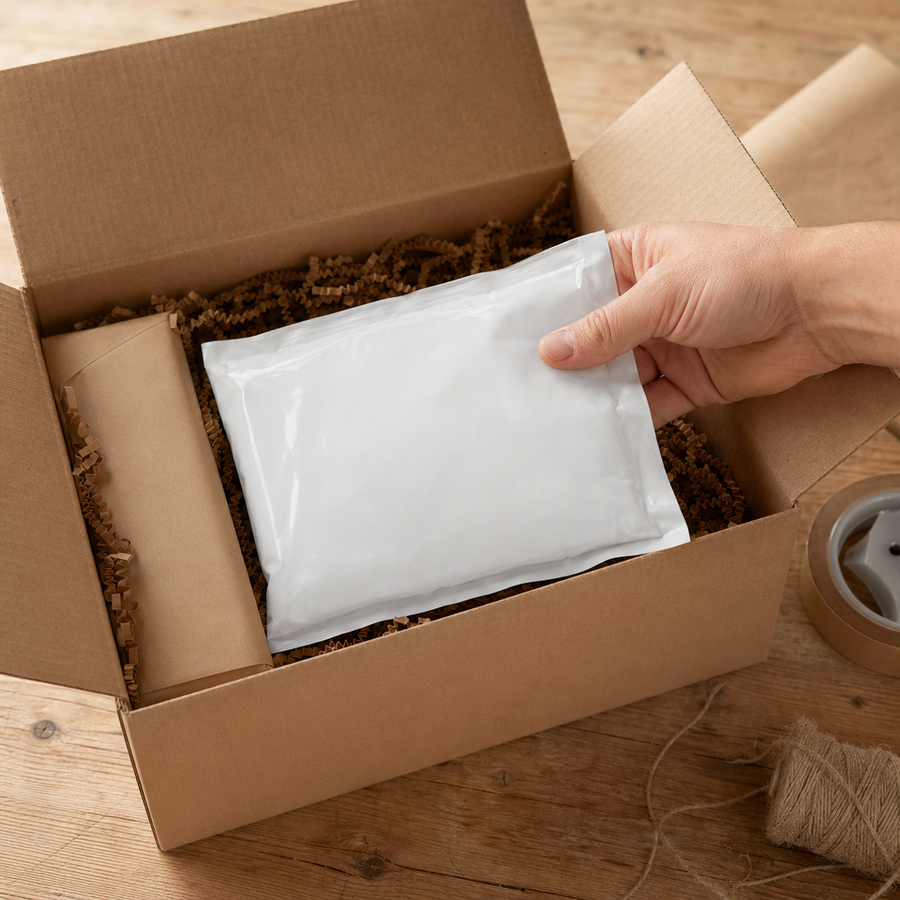 10.25" x 8" x 1.5" Single-Use Economy Cold Pack - FDA GRAS Gel — image 3