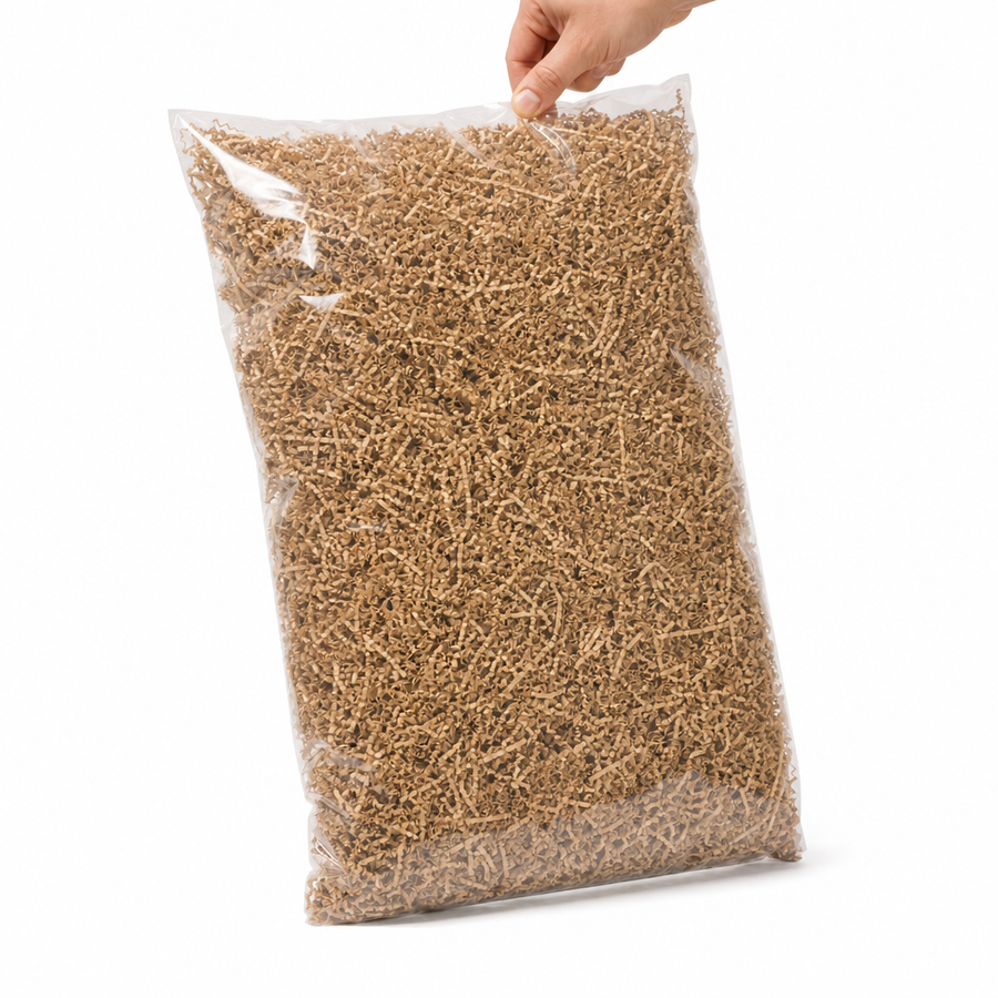 10 lb Very Fine Kraft Shredded Paper Fill - Superior Protection & Cushioning — image 1