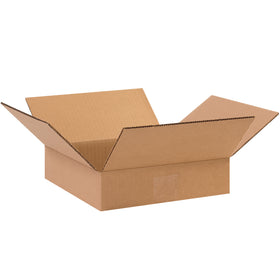 10x10x2 ECT-32 Kraft Corrugated Boxes - Flat Pack of 25