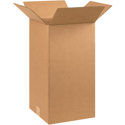 10x10x20 ECT-32 Kraft Corrugated Boxes - Tall Shipping, 25-Pack