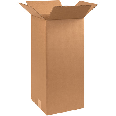 10x10x24 ECT-32 Kraft Corrugated Boxes - Bundle of 25