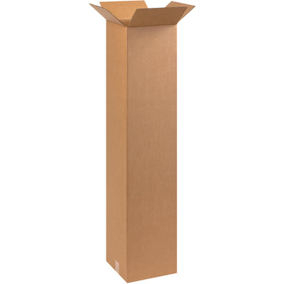 10x10x48 ECT-32 Kraft Corrugated Boxes - Bundle of 20