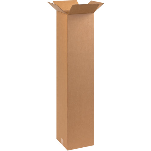 10x10x48 ECT-32 Kraft Corrugated Boxes - Bundle of 20
