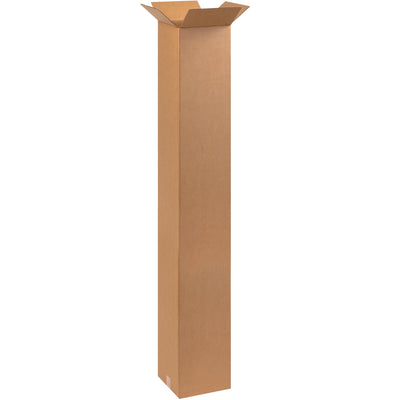 10x10x60 ECT-32 Kraft Corrugated Boxes - Bundle of 15
