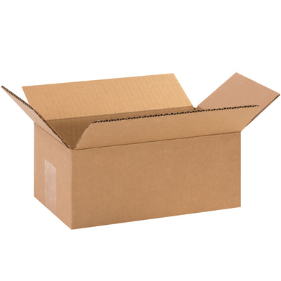 10x6x4 ECT-32 Kraft Corrugated Boxes - Reliable Strength, Bundle of 25