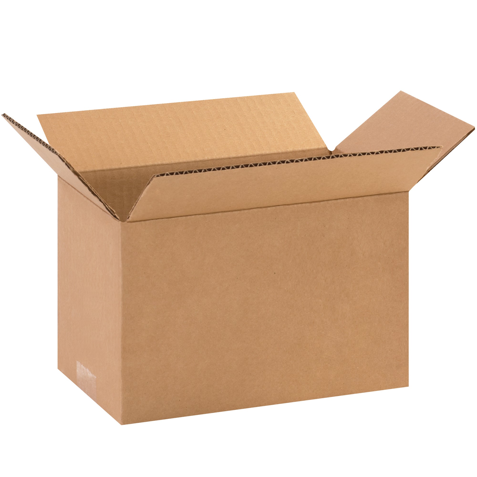 Ship long, narrow items efficiently with our 10x6x6 ECT-32 kraft corrugated boxes. Extended length openings speed packing of wine bottles, umbrellas, carpet rolls, and similar products. Sold as a bundle of 25 flat boxes–ready to assemble and ship.