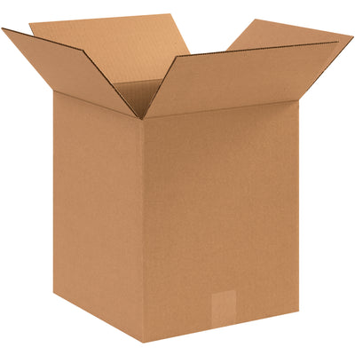 Industry-standard ECT-32 kraft corrugated shipping cartons in 11x11x13" dimensions, sold as a 25-box bundle that ships flat to maximize storage efficiency. Perfect for mid-size fulfillment, these brown cardboard boxes deliver reliable stacking strength and cost-effective freight savings for warehouse managers scaling operations.