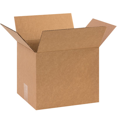 11x9x9" corrugated boxes made from ECT-32 kraft material deliver standard strength performance for mid-size shipments and storage applications. Sold in convenient bundles of 25 to maximize freight efficiency and reduce per-box costs. Fully recyclable kraft construction meets sustainability requirements.
