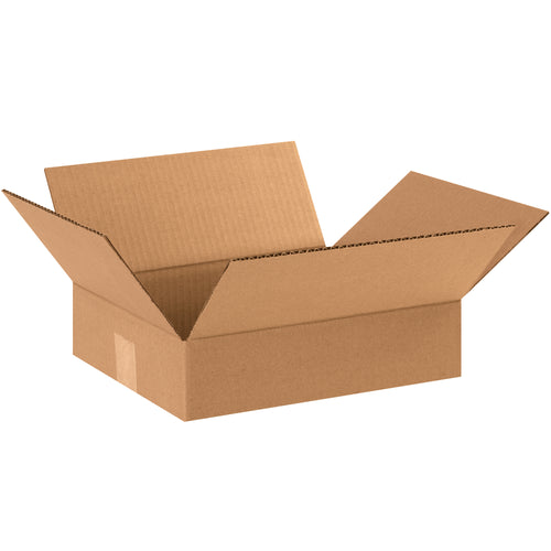 ECT-32 kraft corrugated shipping cartons in 12x10x3