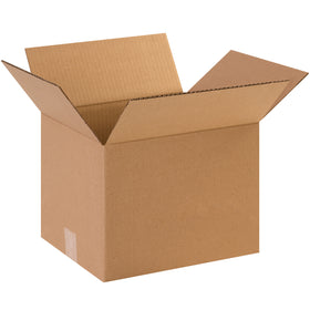 Reliable ECT-32 single-wall corrugated boxes in 12"  10"  9" dimensions, sold as a bundle of 25 units. Ideal for mid-weight product shipping, these kraft cartons deliver proven stacking strength and freight efficiency for warehouse operations. Fully recyclable and cost-effective for high-volume fulfillment centers.