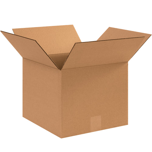 ECT-32 single-wall corrugated boxes sized 12