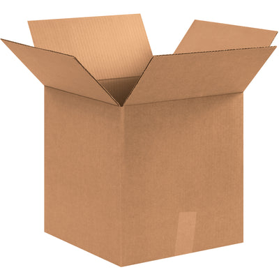Dependable 12x12x13" corrugated boxes manufactured from ECT-32 kraft material–designed for warehouse managers and fulfillment directors who need reliable stacking strength and freight efficiency. This 25-box bundle delivers standard-strength performance for mid-weight products while maximizing pallet density and reducing per-unit shipping costs.