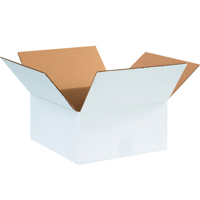 Professional-grade 12x12x6 white corrugated boxes with ECT-32 single-wall construction deliver reliable protection and clean appearance for labeled shipments. Same strength as kraft cartons with crisp white background that makes labels and shipping instructions pop. Sold as convenient bundle of 25.