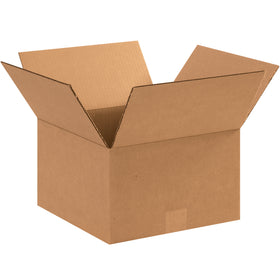 ECT-32 single wall kraft corrugated boxes in 12x12x7 dimensions–engineered for reliable mid-weight product protection. Sold as a bundle of 25 units. Maximize your warehouse efficiency with recyclable, stackable cardboard shipping containers built for performance.