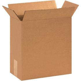 Optimize your shipping costs with these ECT-32 kraft master corrugated boxes designed to consolidate smaller cartons and eliminate unnecessary void fill. At 12 3/4 x 6 3/8 x 13 1/2", these single-wall boxes deliver reliable stacking performance while maximizing pallet density. Sold in bundles of 25 and shipped flat for space-efficient storage.