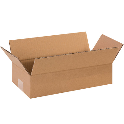 Ship narrow items efficiently with 12x6x3 ECT-32 kraft corrugated boxes featuring convenient long-side openings for faster packing. Ideal for wine bottles, umbrellas, carpet rolls, and specialty products. Sold in bundles of 25 and shipped flat to maximize freight efficiency.