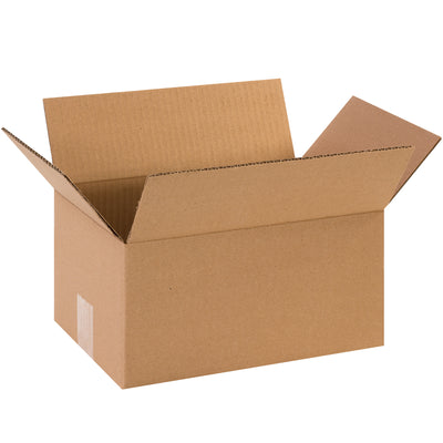 Standard-strength ECT-32 kraft corrugated boxes designed for efficient warehouse operations and reliable mid-weight product shipping. Each bundle includes 25 boxes measuring 12x8x6 inches–the right balance of capacity and freight cost savings for fulfillment operations. Recyclable material supports sustainable packaging practices.