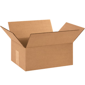 ECT-32 kraft corrugated boxes sized 12"  9"  5" deliver reliable single-wall strength for mid-weight shipping and storage. Sold as a bundle of 25 boxes, these standard-duty corrugated cartons are engineered for fulfillment centers, warehouses, and e-commerce operations. Fully recyclable kraft construction maximizes sustainability while meeting cost-per-unit efficiency.