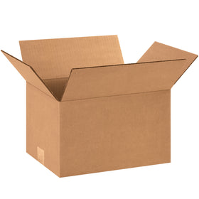 Cost-effective ECT-32 kraft corrugated shipping boxes sized 12" x 9" x 7" for mid-range products and ecommerce fulfillment. Single-wall construction balances protection with freight efficiency. Sold as a convenient 25-box bundle.