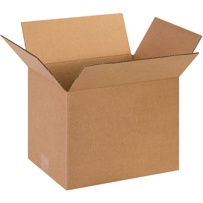 Industrial-grade 13x10x10 corrugated shipping boxes made from ECT-32 kraft material–engineered for reliable stacking and freight efficiency. This 25-box bundle delivers the crush resistance and durability warehouse managers demand for high-volume fulfillment operations. Recyclable kraft construction keeps costs and environmental impact low.