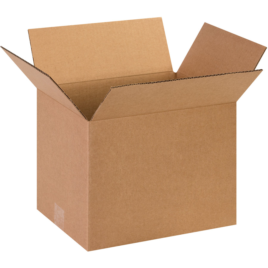 Industrial-grade 13x10x10 corrugated shipping boxes made from ECT-32 kraft material–engineered for reliable stacking and freight efficiency. This 25-box bundle delivers the crush resistance and durability warehouse managers demand for high-volume fulfillment operations. Recyclable kraft construction keeps costs and environmental impact low.