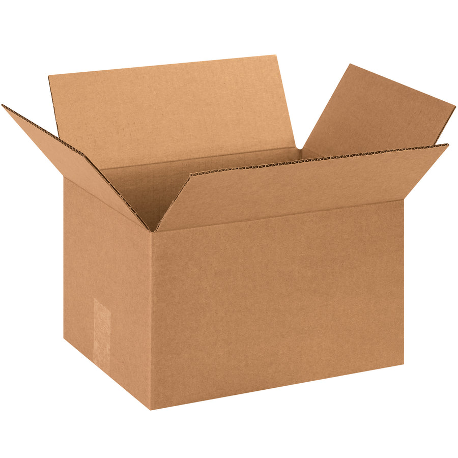ECT-32 single wall corrugated boxes sized 13"  10"  8" deliver reliable mid-weight shipping performance for warehouse and fulfillment operations. This bulk bundle of 25 kraft cartons combines proven stacking strength with freight efficiency, reducing per-unit packaging costs. Recyclable kraft construction meets sustainability standards while maintaining structural integrity for e-commerce and industrial logistics.