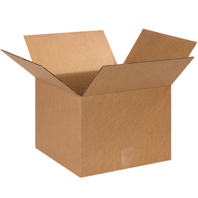 Reliable ECT-32 kraft corrugated shipping boxes sized 13x13x10 for standard mid-range freight. Each bundle contains 25 boxes engineered for stacking strength and freight efficiency. Recyclable kraft construction reduces environmental impact while maintaining industrial durability.