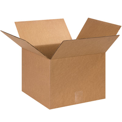 Reliable ECT-32 kraft corrugated shipping boxes sized 13x13x10 for standard mid-range freight. Each bundle contains 25 boxes engineered for stacking strength and freight efficiency. Recyclable kraft construction reduces environmental impact while maintaining industrial durability.