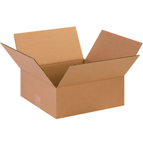 ECT-32 kraft corrugated shipping boxes with 5" shallow depth‚ideal for lightweight products, apparel, and media. Ships flat in bundles of 25 to maximize your warehouse efficiency and reduce freight spend. Get reliable stacking performance and protection without excess material.