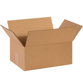ECT-32 kraft corrugated boxes in 14x10x6" dimensions–built for warehouse durability and efficient stacking. This 25-pack bundle of single-wall shipping cartons delivers reliable protection at volume pricing. Recyclable kraft material keeps your fulfillment costs and environmental footprint low.