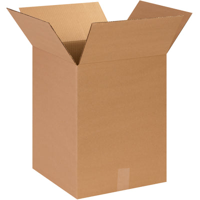 Dependable 14x14x18 corrugated boxes manufactured from ECT-32 kraft material–engineered for standard-duty shipping, storage, and fulfillment operations. Single-wall construction balances strength and cost, making this cardboard box ideal for mid-weight products. Bundle of 25 cartons ready to ship.
