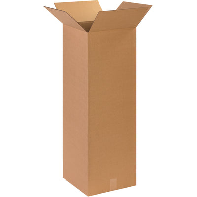 Ship tall items efficiently with our 14x14x40 corrugated boxes‚ECT-32 kraft single-wall construction rated for stacking and freight durability. End-loading design streamlines your packing workflow. Bundle of 15 ships flat to maximize warehouse storage and reduce freight spend.