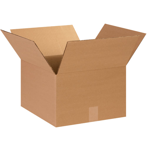 Standard-strength ECT-32 kraft corrugated cartons sized 14