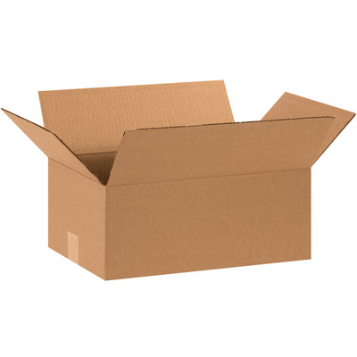 ECT-32 kraft corrugated shipping cartons sized 15" x 10" x 6" for mid-weight products and e-commerce fulfillment. Sold as a convenient 25-box bundle. Recyclable, cost-effective boxes built to stack and perform in warehouse operations.