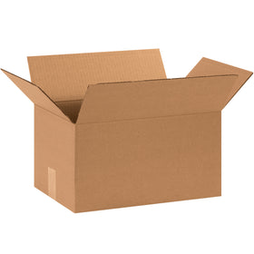 Professional-grade 15x10x8" corrugated shipping boxes with ECT-32 single-wall kraft construction. Sold as a bundle of 25, these cardboard cartons deliver reliable stacking strength and cost-effective volume packaging for mid-weight products. Recyclable kraft material supports sustainable fulfillment operations.
