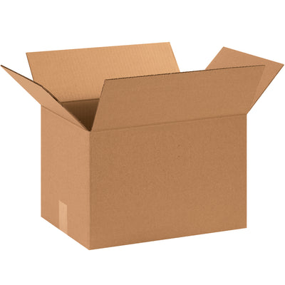 Reliable ECT-32 single-wall kraft corrugated boxes sized 15"  11"  11" for standard-duty shipping and storage. Sold in bundles of 25 for volume savings and consistent inventory management. Stackable design maximizes warehouse space while maintaining structural integrity.